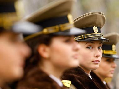 самые сексуальные женщины-военные в мире