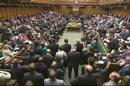 Британский парламент отклонил военное вмешательство в Сирию
