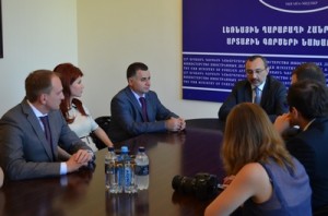Российские журналисты в Карабахе