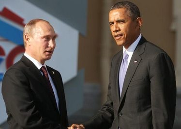 Владимир Путин и Барак Обама на саммите G20