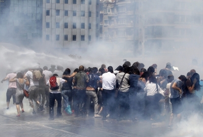 акции протеста в Турции