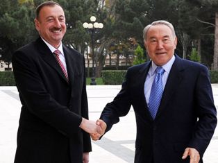 Алиев и Назарбаев