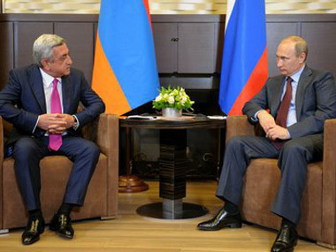 Президенты Армении и России