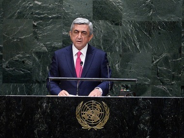 Серж Саргсян в ООН