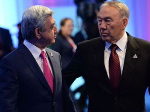 Саргсян и Назарбаев