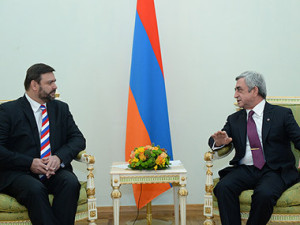 Президент Армении и посол Чехии