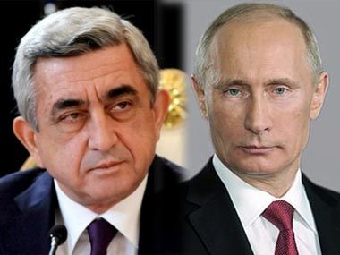 Саргсян и Путин