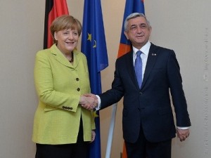 Саргсян и Меркель