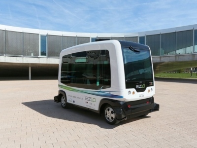 беспилотный микроавтобус