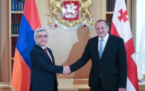 президенты Армении и Грузии