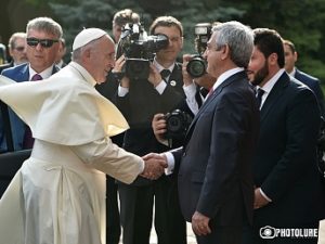 Папа и президент