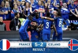 Франция - Исландия
