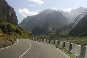 дорога в Армении