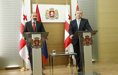 Пашинян и Квирикашвили