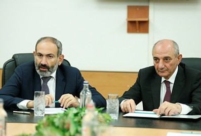 Пашинян и Саакян