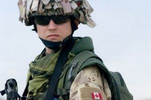канадский солдат